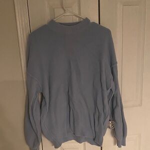 Cozy Blue Knit Sweater